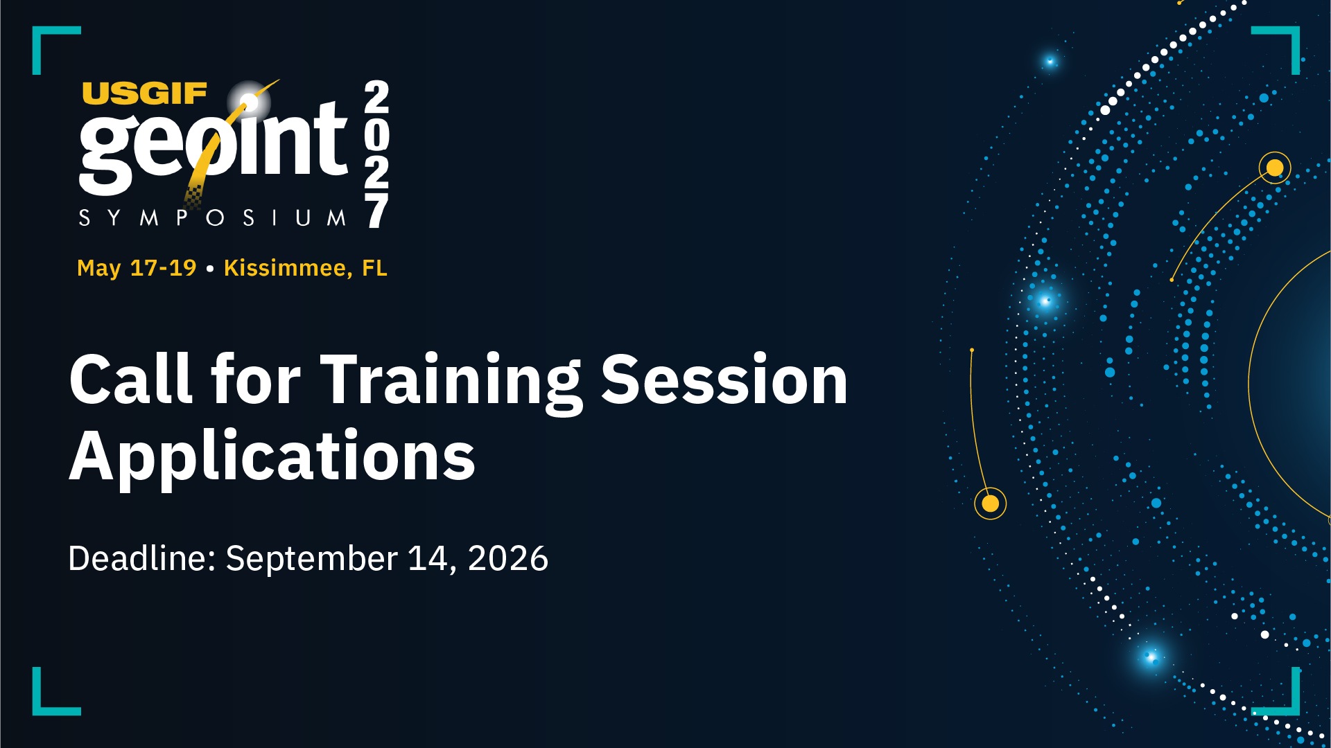 GEOINT 2027 Training and Professional Development