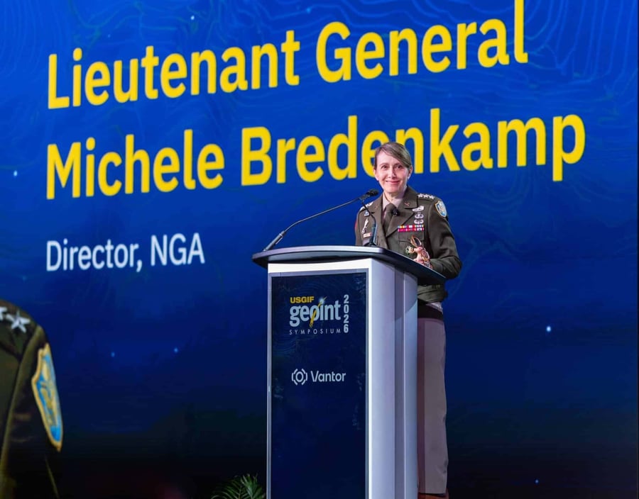 Main Stage keynote address at GEOINT Symposium